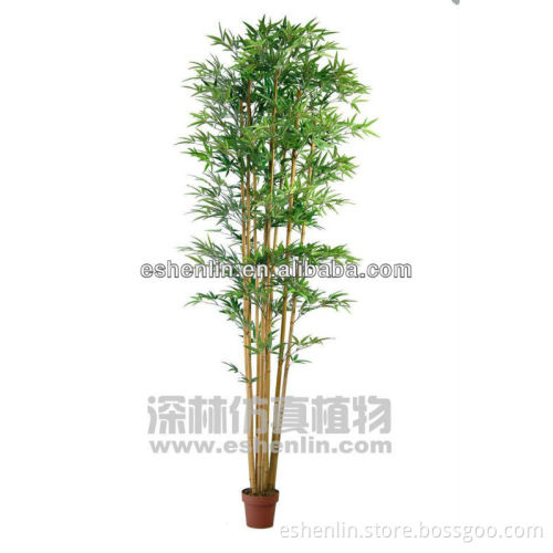 OEM artificial real trunk bamboo trees